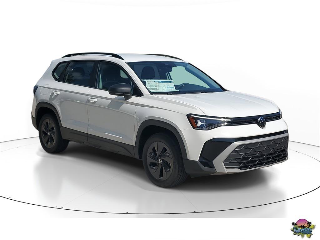 new 2025 Volkswagen Taos car, priced at $26,159