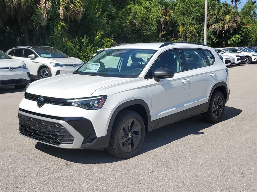 new 2025 Volkswagen Taos car, priced at $26,159