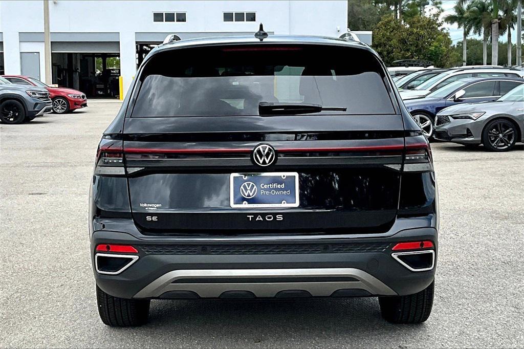 used 2025 Volkswagen Taos car, priced at $25,985