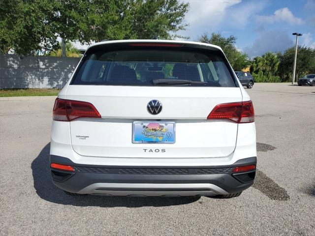 new 2024 Volkswagen Taos car, priced at $23,766