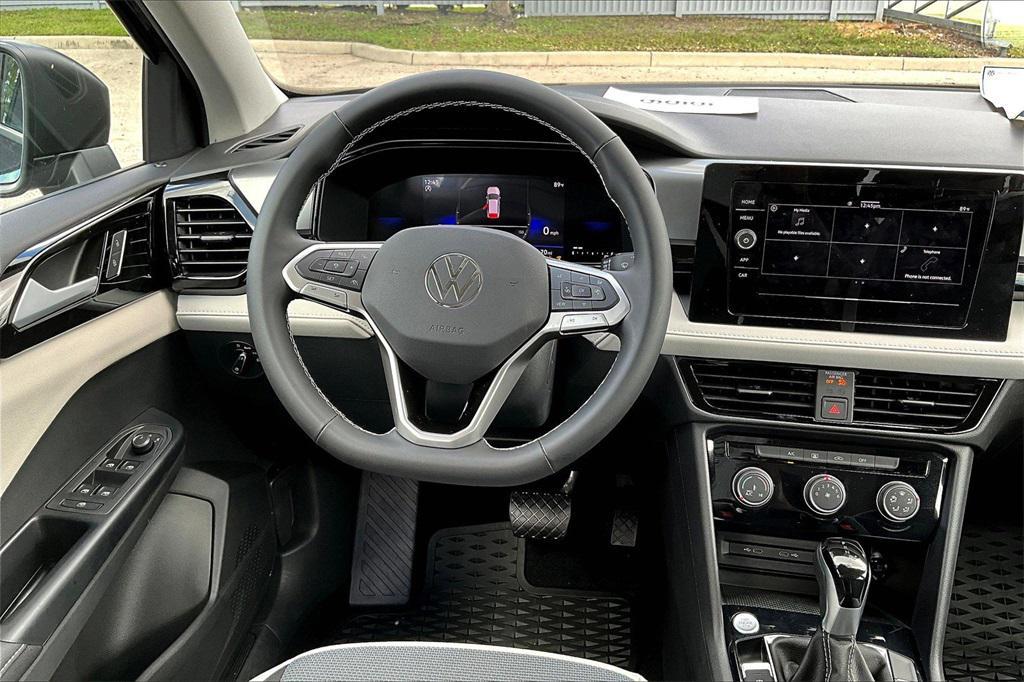 new 2025 Volkswagen Taos car, priced at $26,478