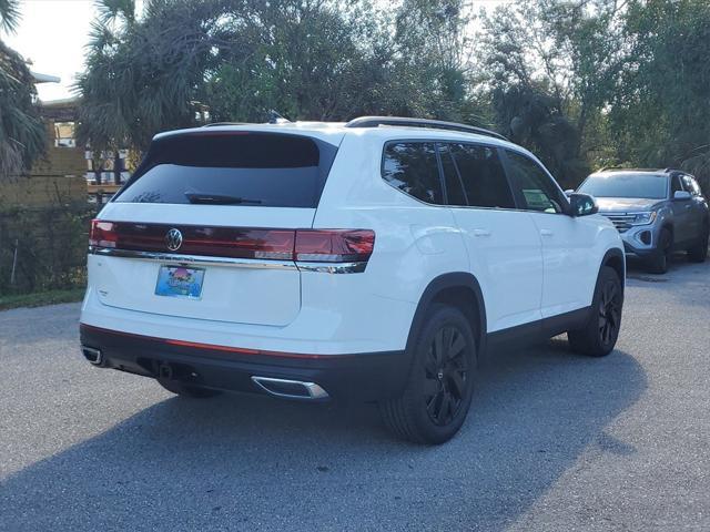 new 2025 Volkswagen Atlas car, priced at $44,581