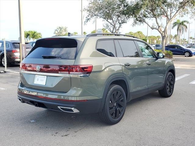 new 2025 Volkswagen Atlas car, priced at $44,339