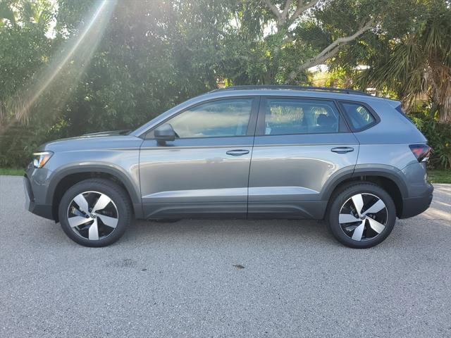 new 2025 Volkswagen Taos car, priced at $27,700