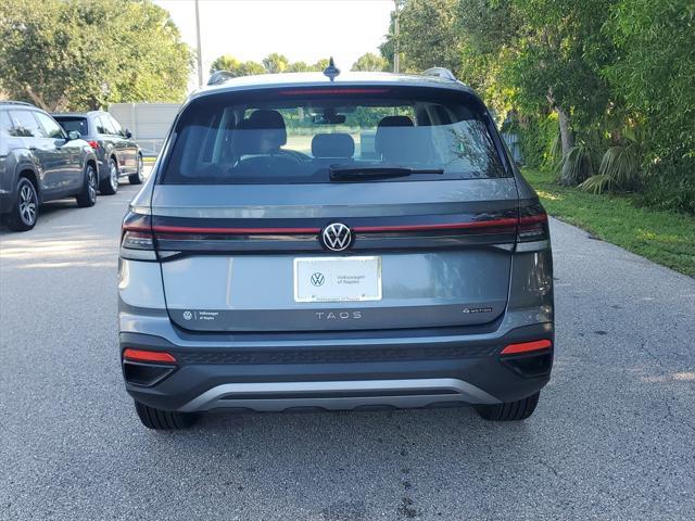new 2025 Volkswagen Taos car, priced at $27,700