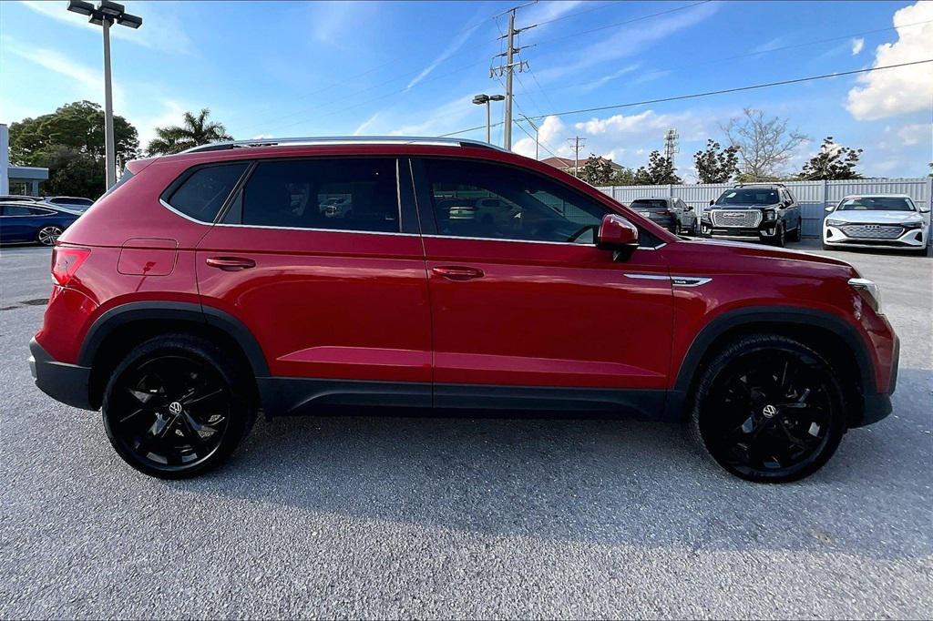 used 2022 Volkswagen Taos car, priced at $17,750