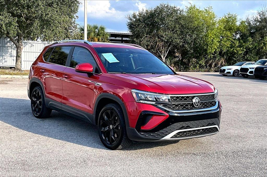 used 2022 Volkswagen Taos car, priced at $17,750