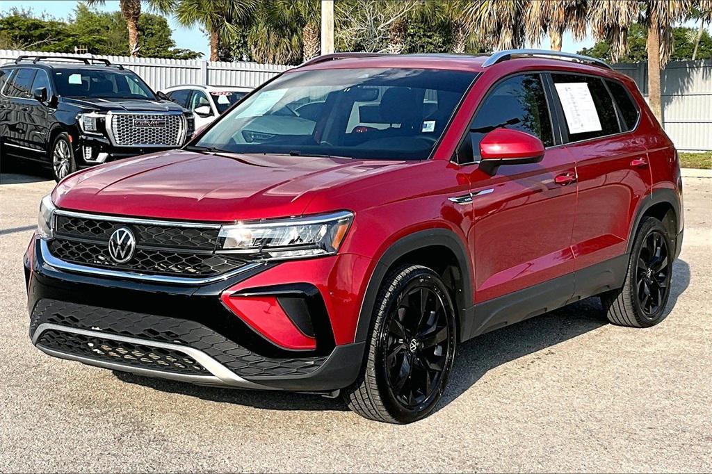 used 2022 Volkswagen Taos car, priced at $17,750