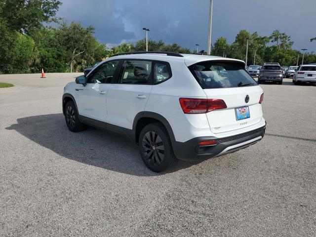 new 2024 Volkswagen Taos car, priced at $23,766