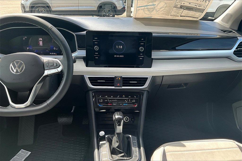 new 2025 Volkswagen Taos car, priced at $29,285