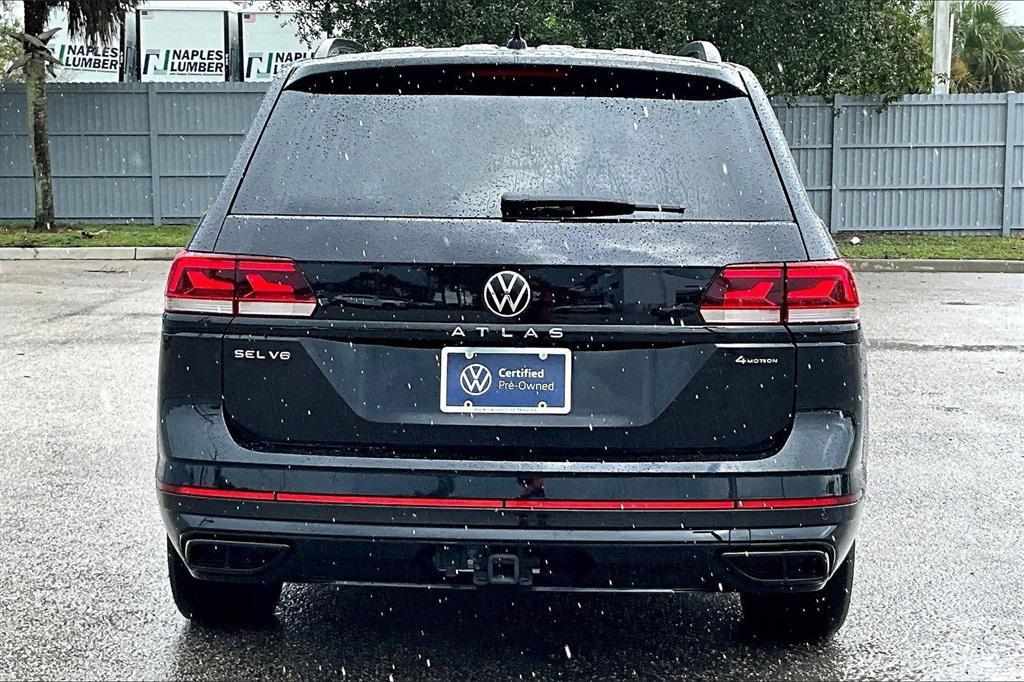 used 2023 Volkswagen Atlas car, priced at $33,750