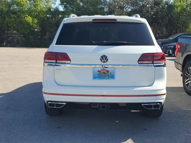 used 2021 Volkswagen Atlas car, priced at $30,750