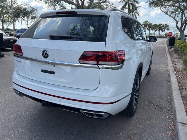 used 2021 Volkswagen Atlas car, priced at $30,750