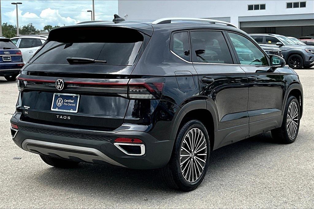 used 2025 Volkswagen Taos car, priced at $25,985