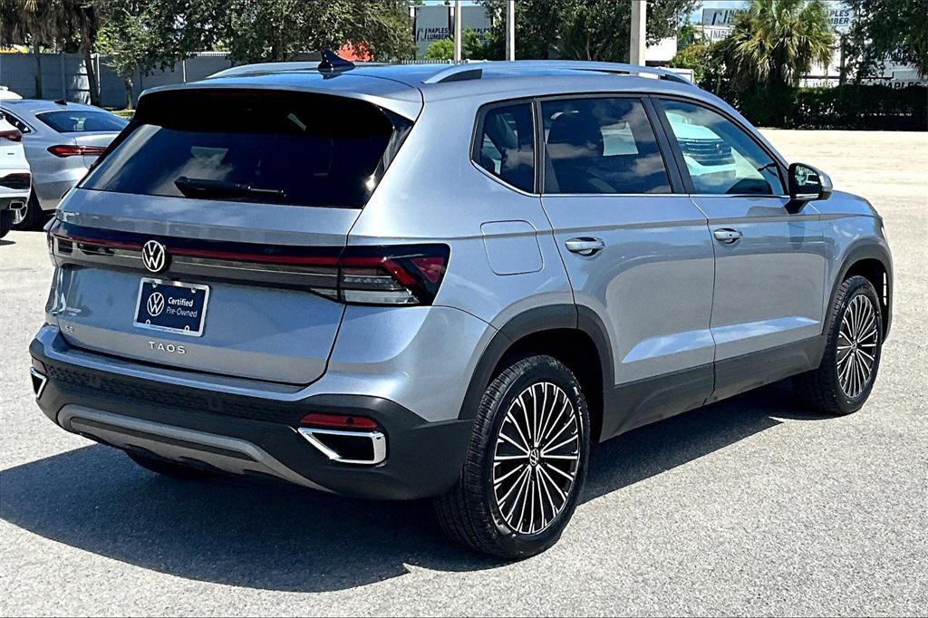used 2025 Volkswagen Taos car, priced at $24,211