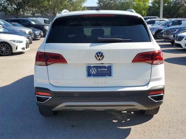 used 2022 Volkswagen Taos car, priced at $19,250