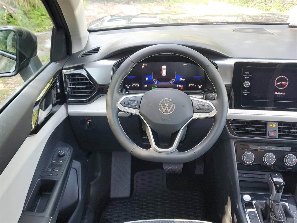new 2025 Volkswagen Taos car, priced at $26,159