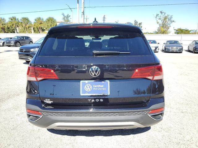 used 2024 Volkswagen Taos car, priced at $24,250