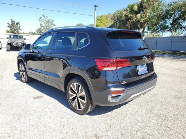 used 2024 Volkswagen Taos car, priced at $24,250