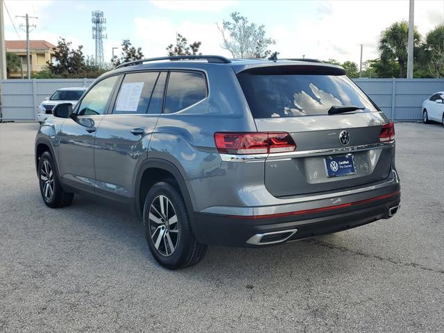 used 2022 Volkswagen Atlas car, priced at $25,984