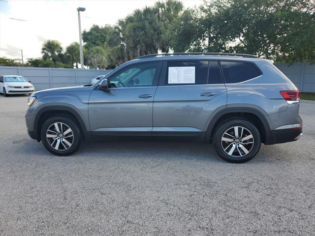 used 2022 Volkswagen Atlas car, priced at $25,984