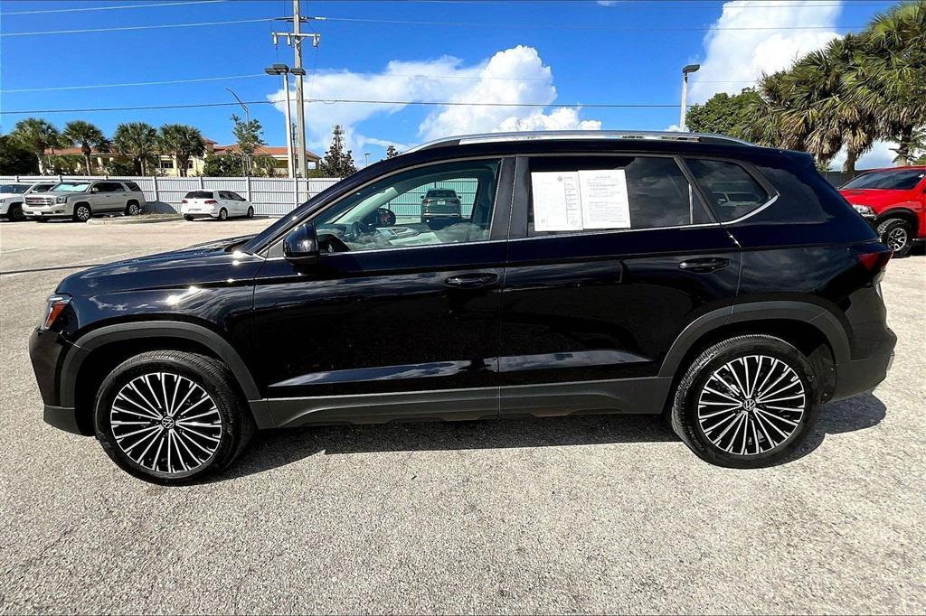 used 2025 Volkswagen Taos car, priced at $24,995