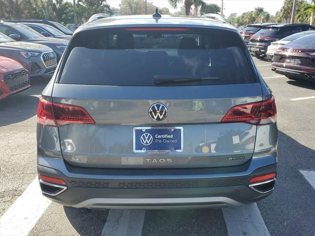 used 2022 Volkswagen Taos car, priced at $22,299