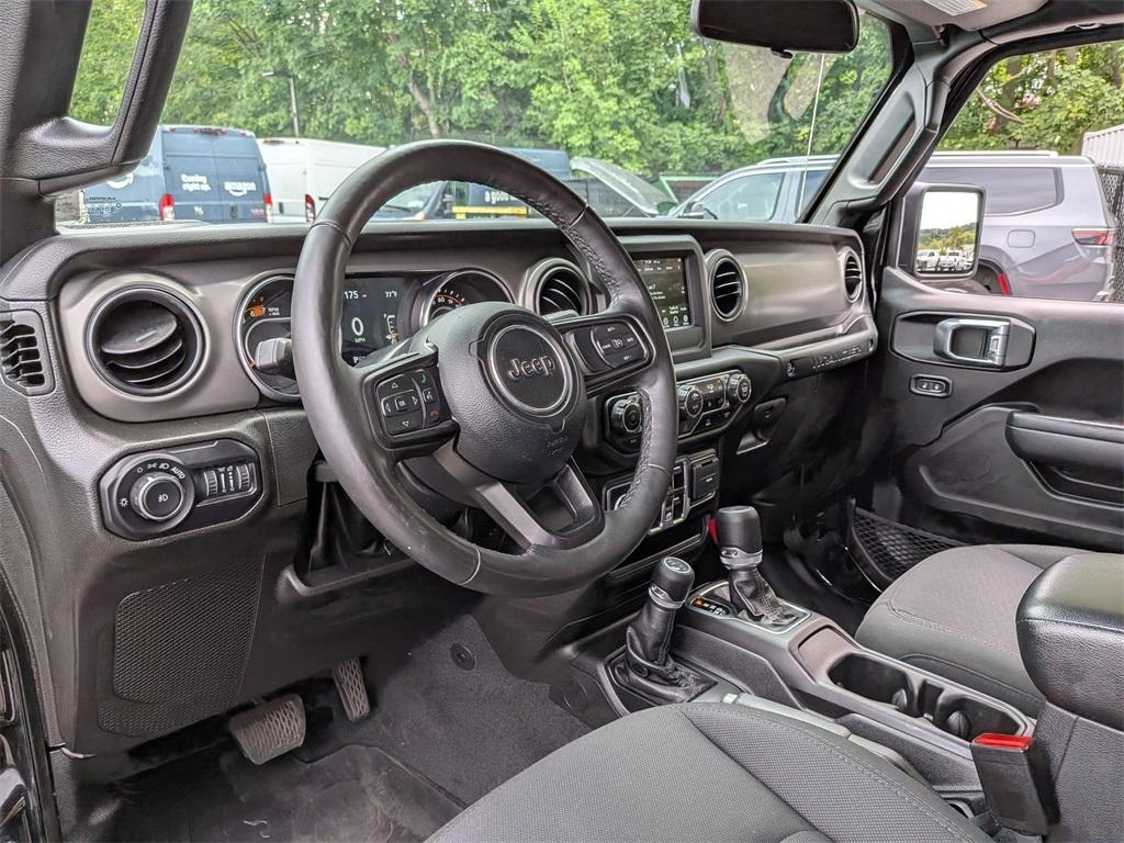 used 2022 Jeep Wrangler Unlimited car, priced at $36,475