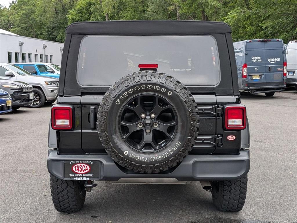 used 2022 Jeep Wrangler Unlimited car, priced at $36,475