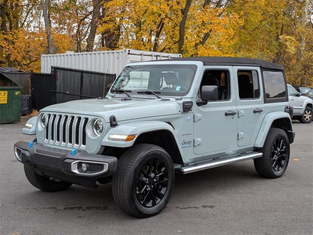 used 2023 Jeep Wrangler 4xe car, priced at $34,250