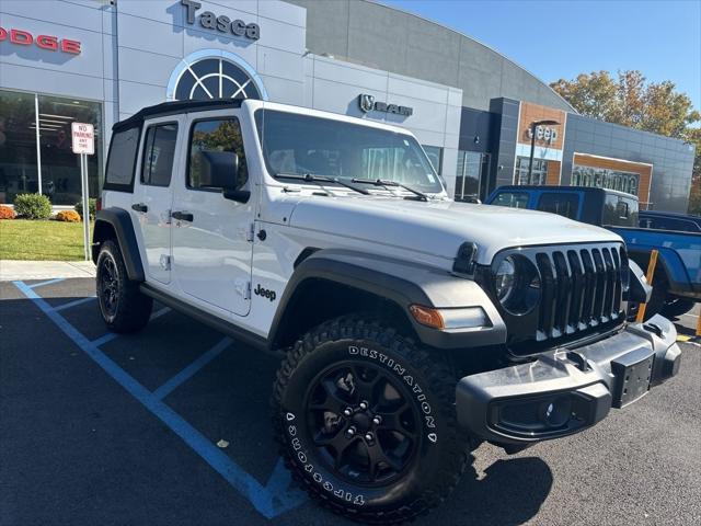 used 2021 Jeep Wrangler Unlimited car, priced at $35,868