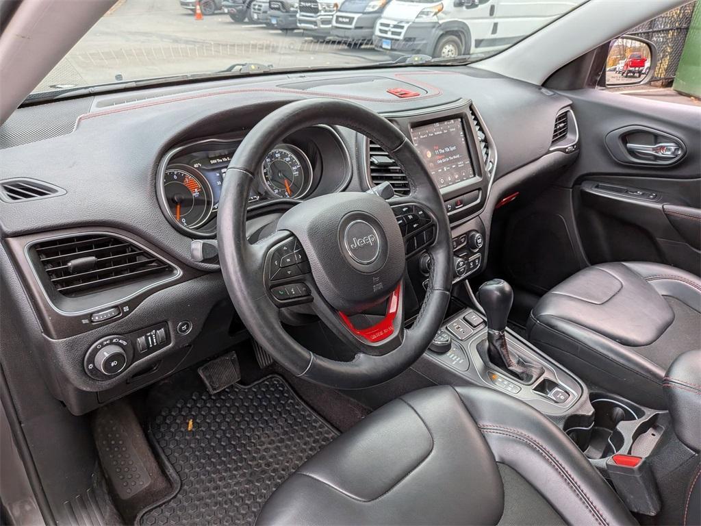 used 2019 Jeep Cherokee car, priced at $18,750