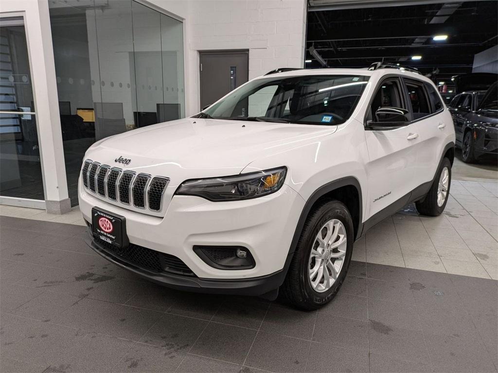 used 2022 Jeep Cherokee car, priced at $21,500
