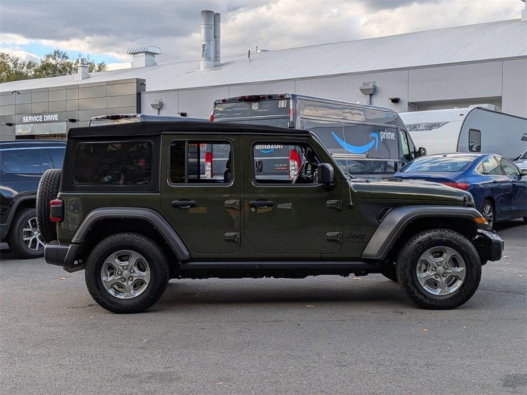 used 2021 Jeep Wrangler Unlimited car, priced at $34,210