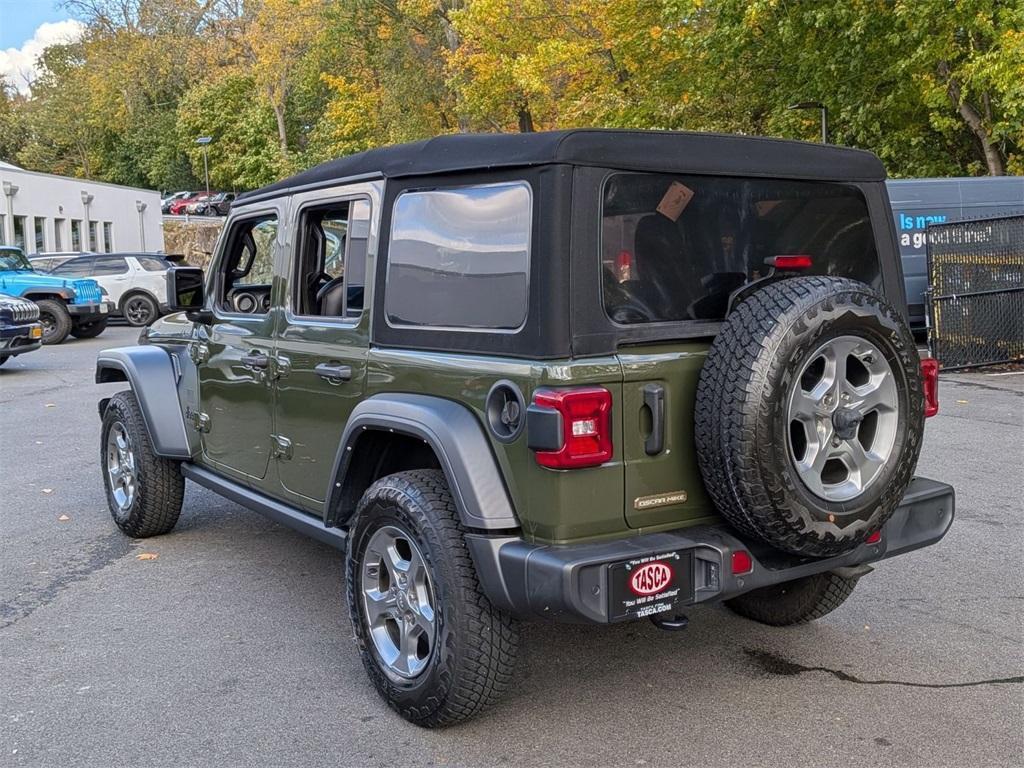used 2021 Jeep Wrangler Unlimited car, priced at $34,210