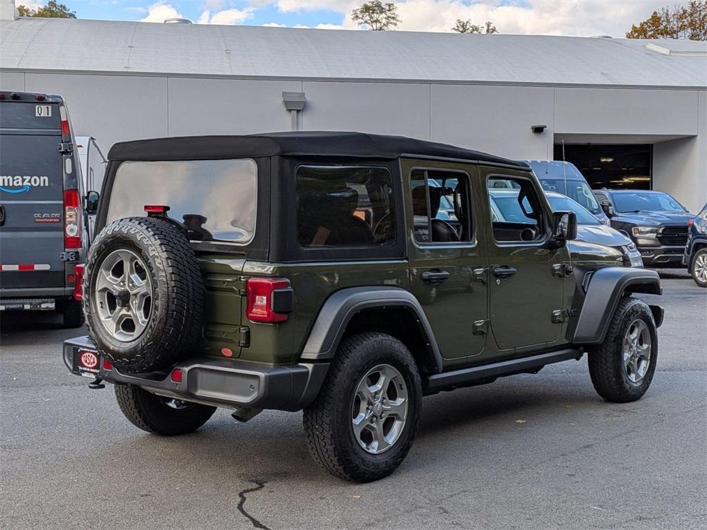 used 2021 Jeep Wrangler Unlimited car, priced at $34,210