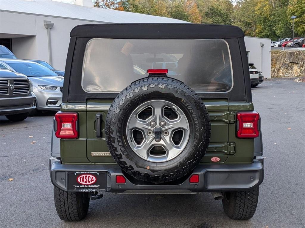 used 2021 Jeep Wrangler Unlimited car, priced at $34,210