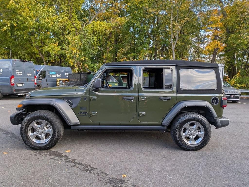 used 2021 Jeep Wrangler Unlimited car, priced at $34,210