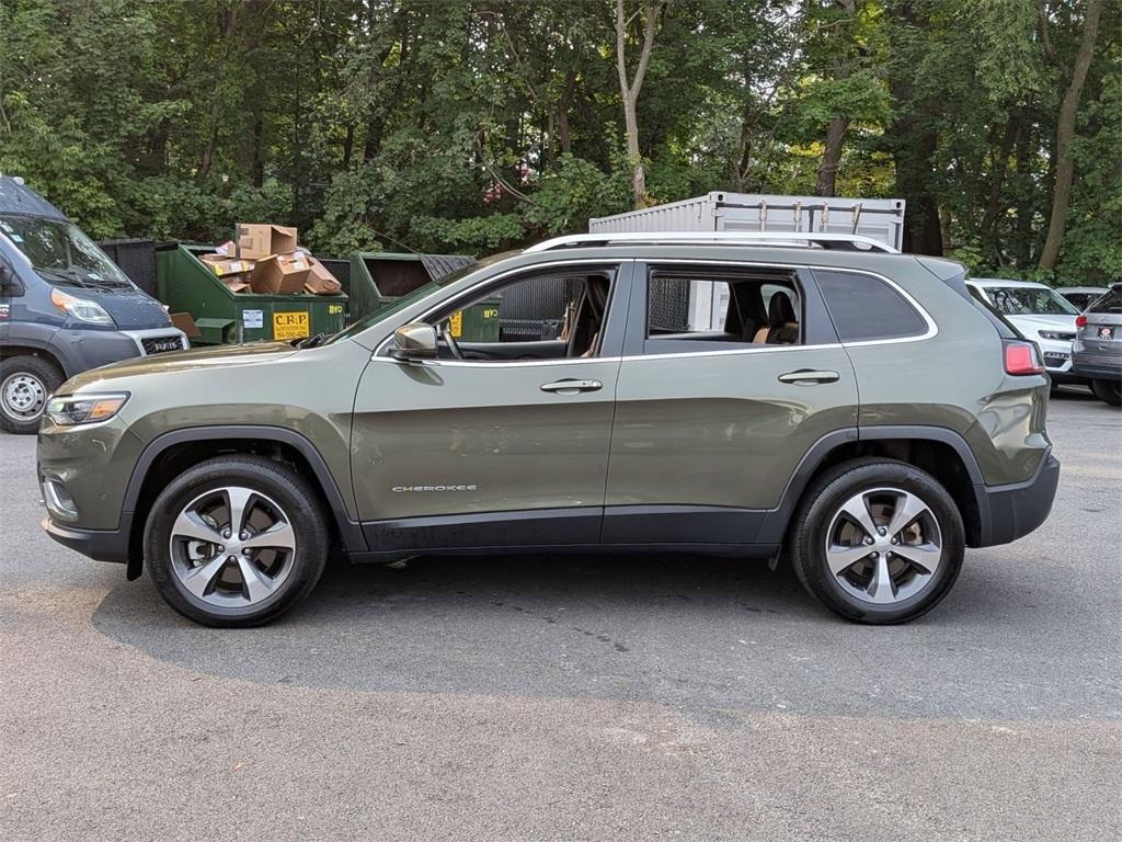 used 2021 Jeep Cherokee car, priced at $24,112