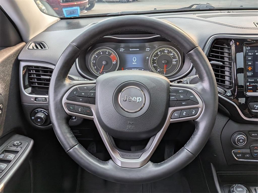 used 2021 Jeep Cherokee car, priced at $24,112