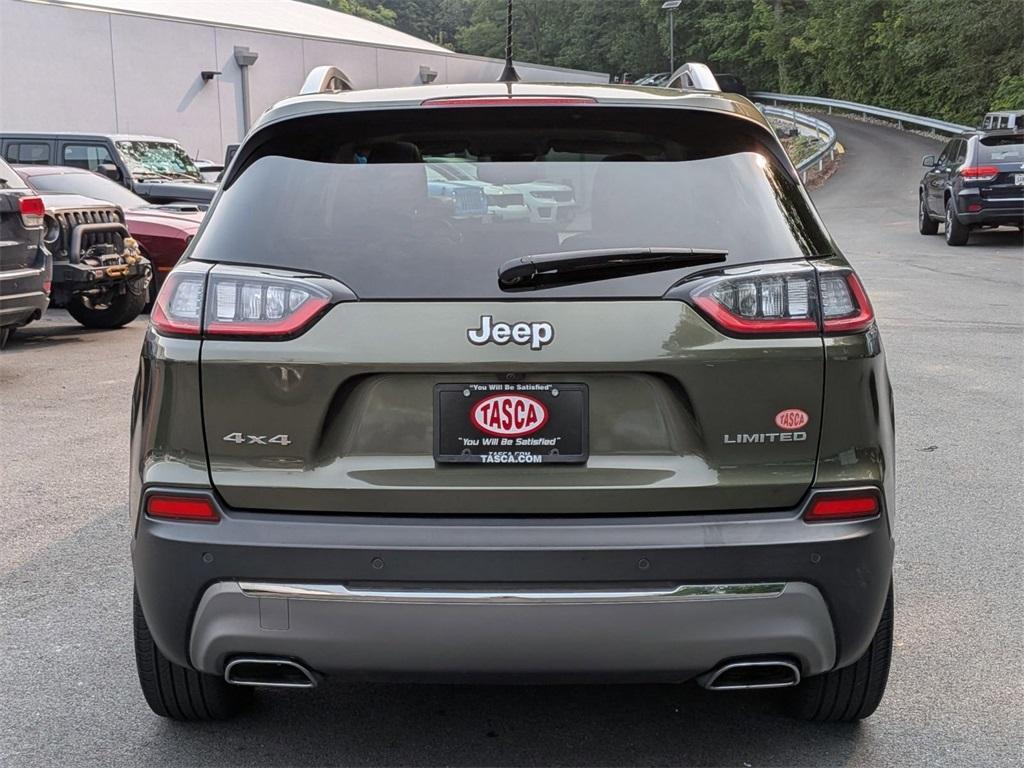 used 2021 Jeep Cherokee car, priced at $24,112