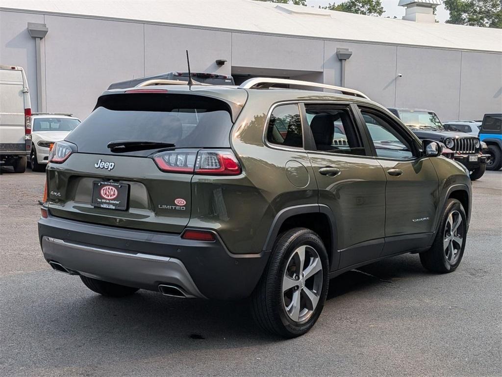 used 2021 Jeep Cherokee car, priced at $24,112