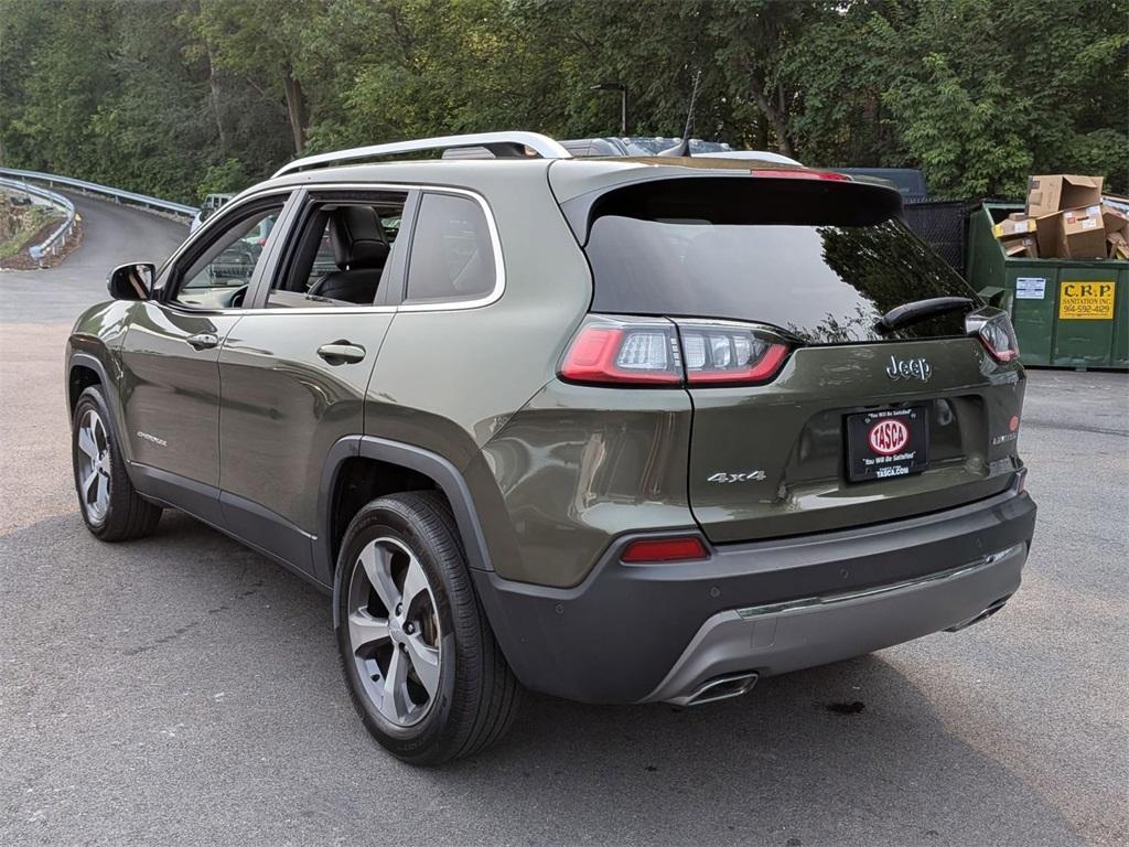 used 2021 Jeep Cherokee car, priced at $24,112