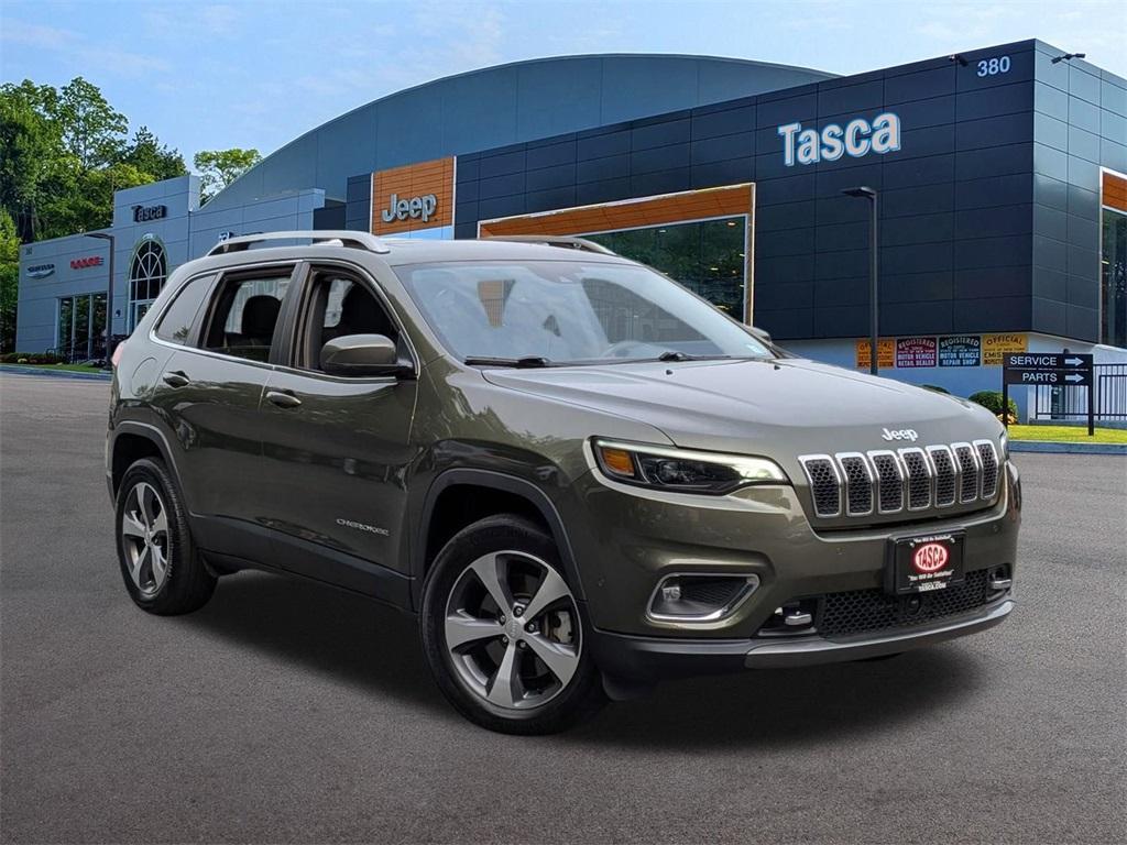 used 2021 Jeep Cherokee car, priced at $24,112
