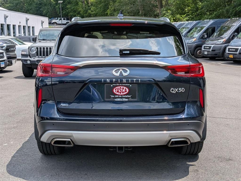 used 2022 INFINITI QX50 car, priced at $28,990