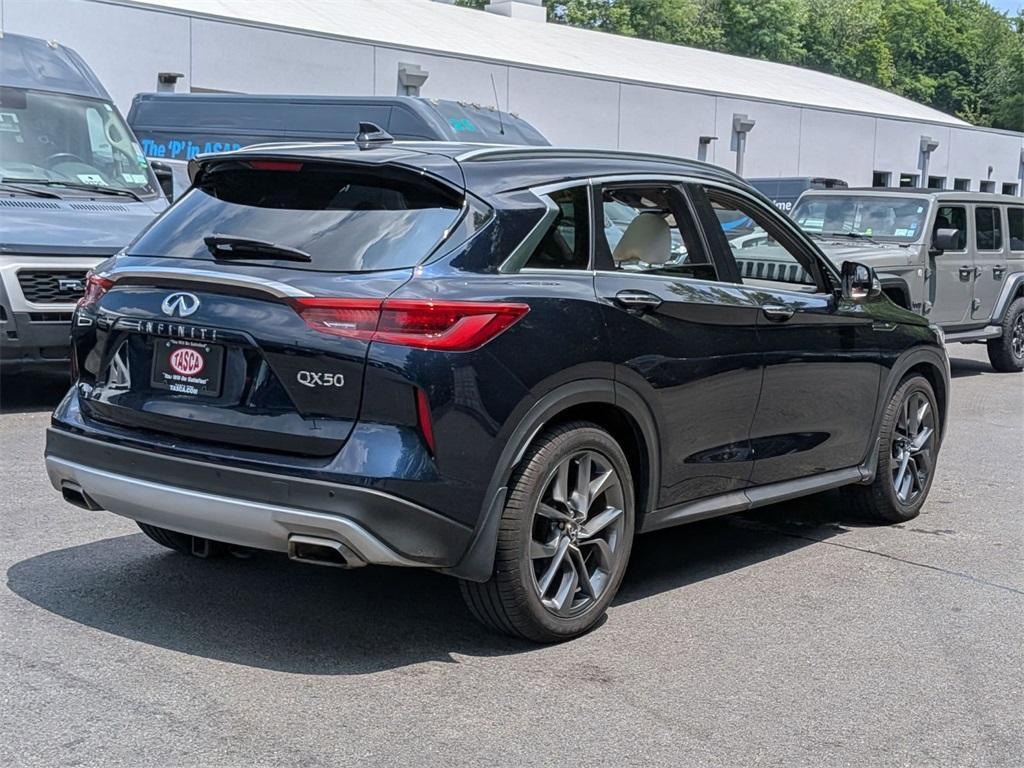 used 2022 INFINITI QX50 car, priced at $28,990