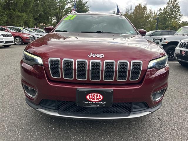 used 2021 Jeep Cherokee car, priced at $22,499