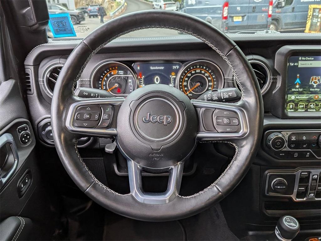 used 2021 Jeep Wrangler Unlimited car, priced at $35,440
