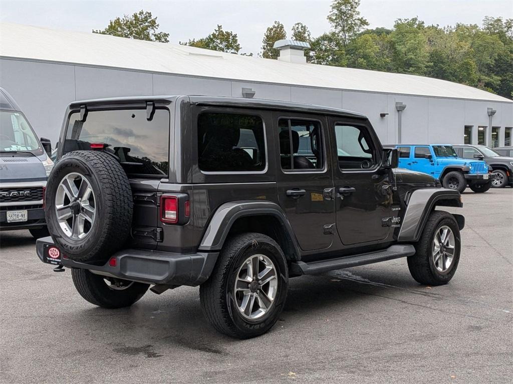 used 2021 Jeep Wrangler Unlimited car, priced at $35,440