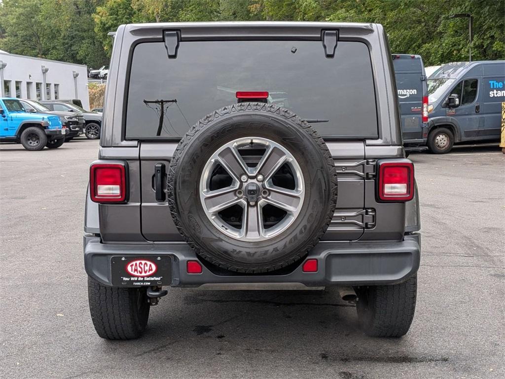 used 2021 Jeep Wrangler Unlimited car, priced at $35,440